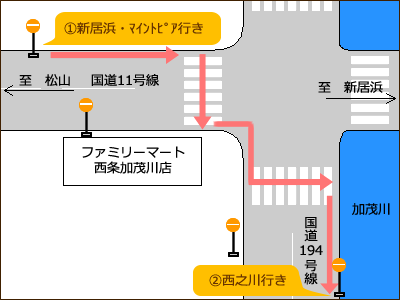 乗り換え図1 乗り換え1